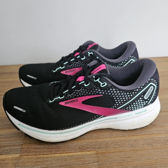 Brooks Shoes - BROOKS Ghost 14 Women's Athletic Running Shoes, Sneakers